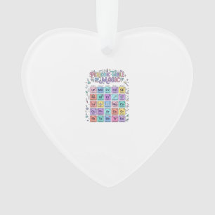 Unicorn Periodic Table of Magic Trendy Cute Gift D Ornament