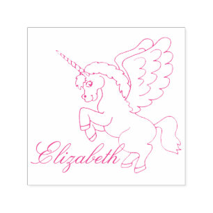Unicorn Personalise Self-inking Stamp