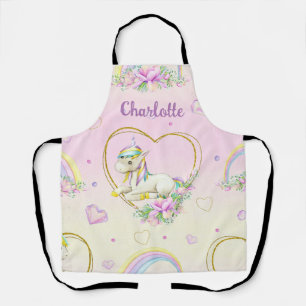 Unicorn Personalised  Apron
