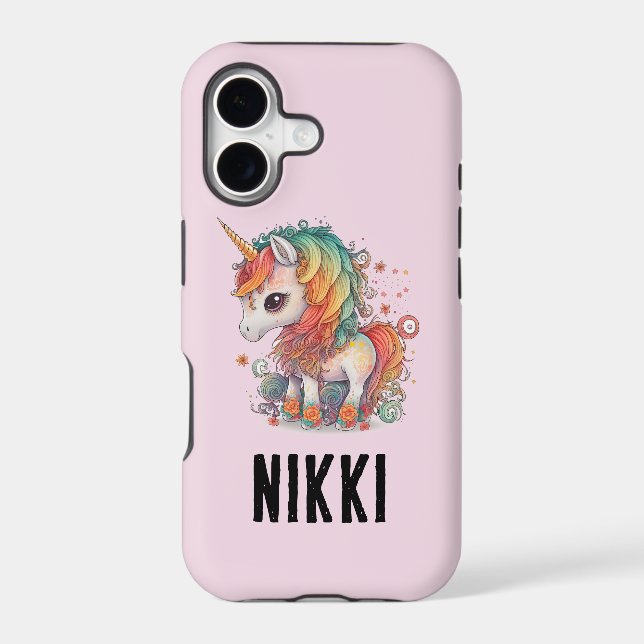 UNICORN PERSONALIZED IPHONE IPAD CASE (Back)