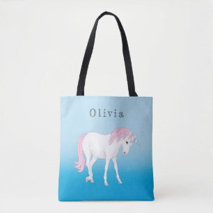 Unicorn Personalized Tote Bag