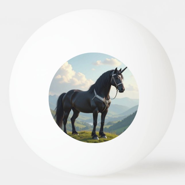 Unicorn Ping Pong Ball (Front)