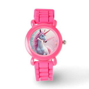 Unicorn  Pink Glitter Watch