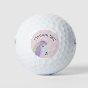 Unicorn Pink Magical Women's Golf Balls
