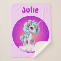 Unicorn pink purple name 