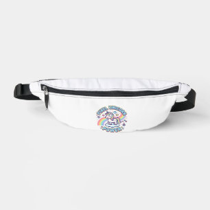 Unicorn Pixel Unicorn Power Graphic Design Product Bum Bags
