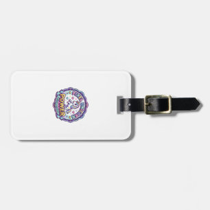 Unicorn Pixel Unicorn Power POD Ready Apparel Grap Luggage Tag