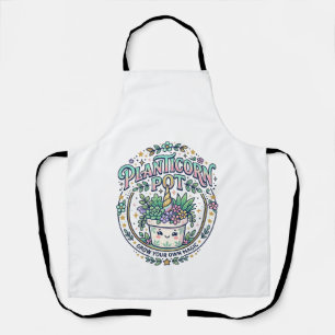 Unicorn Planticorn Pot POD Ready POD Artwork_1 Apron