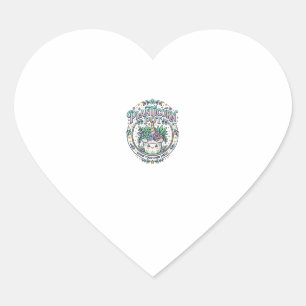 Unicorn Planticorn Pot POD Ready POD Artwork_1 Heart Sticker