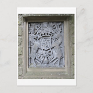 Unicorn Plaque Postcard