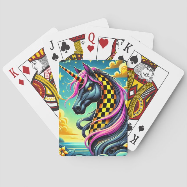 Unicorn Playing Cards (Back)