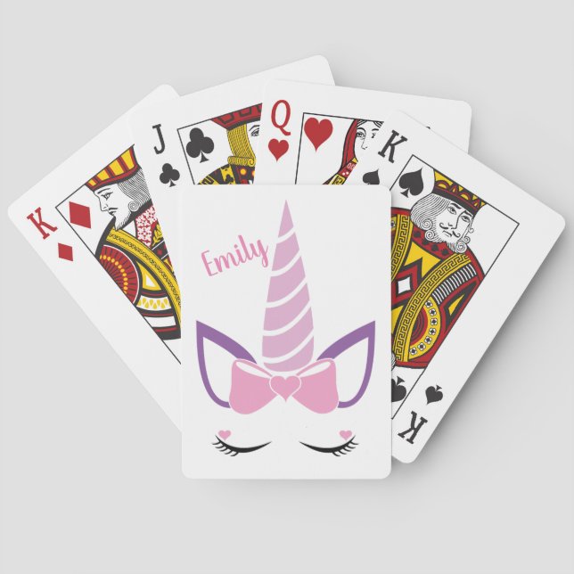 Unicorn Playing Cards (Back)