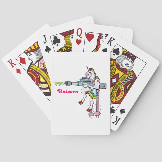 Unicorn Playing Cards (Back)