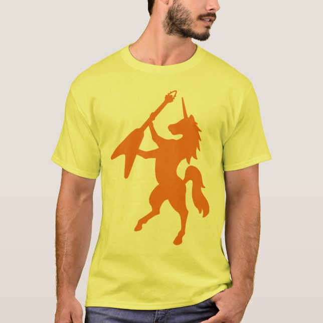Unicorn Playing Guitar T-Shirt (Front)