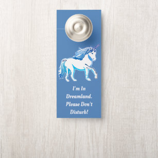 Unicorn Door Knob Hangers Zazzle Nz