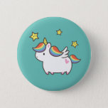 Unicorn Pony 6 Cm Round Badge<br><div class="desc">Magical fun</div>
