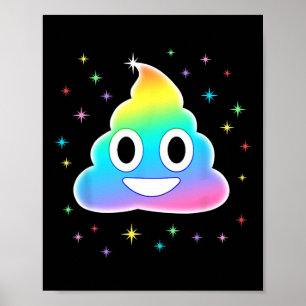 Unicorn Poop Magic Rainbow Fun Halloween Costume  Poster