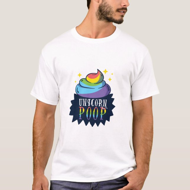 Unicorn Poop T-Shirt (Front)