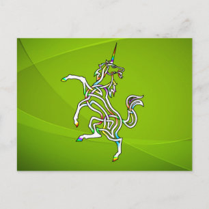 Unicorn Postcard
