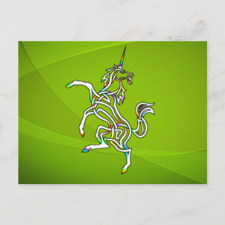 Unicorn Postcard