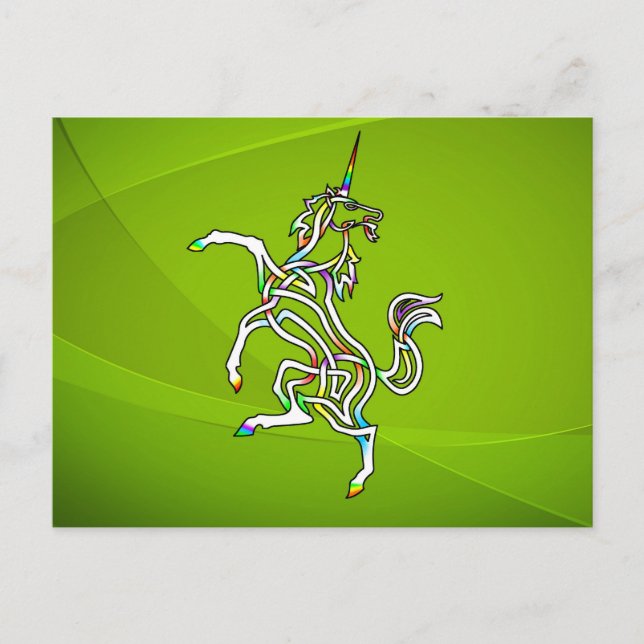 Unicorn Postcard (Front)