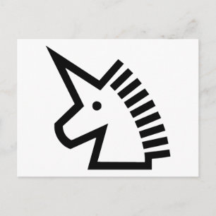 Unicorn Postcard