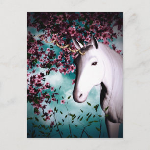 Unicorn postcard