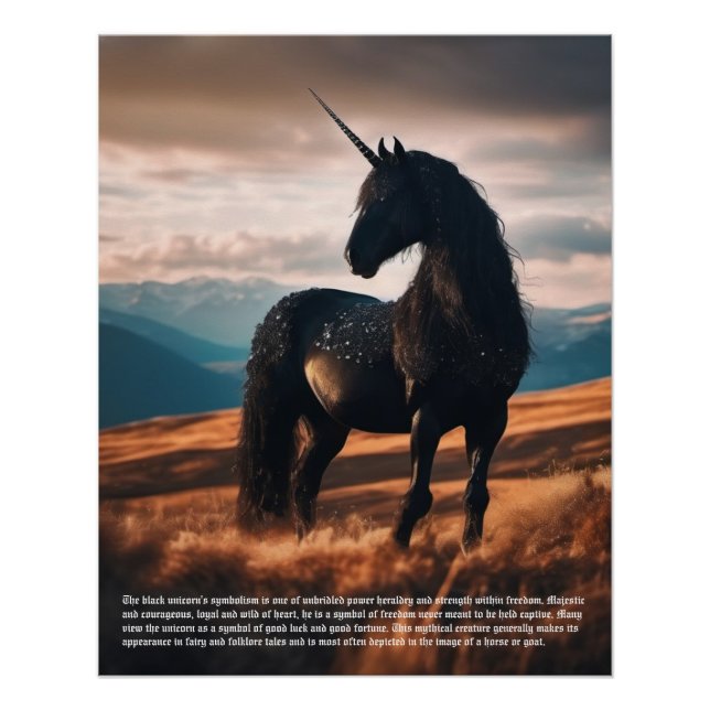 Unicorn Poster (Front)