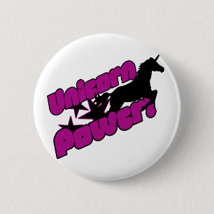 Unicorn Power 6 Cm Round Badge