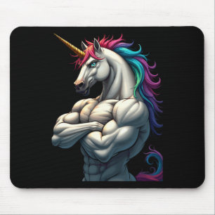 Unicorn Power For A Unicorn Lover Athlete Bodybuil Mouse Pad