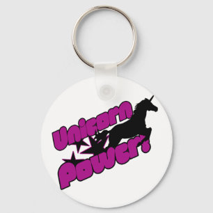 Unicorn Power Key Ring