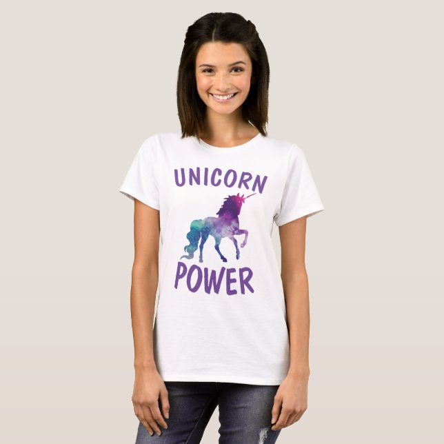 UNICORN POWER t-shirts Tees (Front Full)