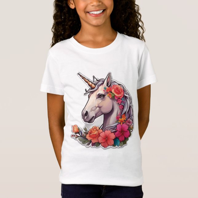 Unicorn, pretty design T-Shirt (Front)