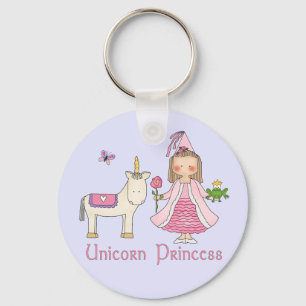 Unicorn Princess Key Ring