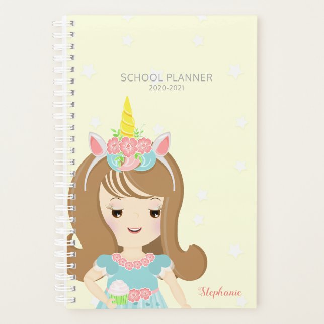Unicorn Princess Planner (Front)