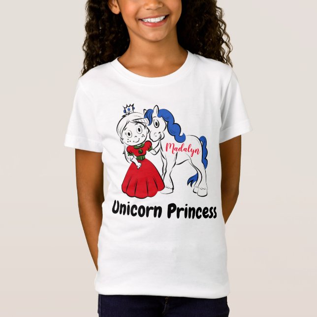Unicorn Princess T-Shirt (Front)