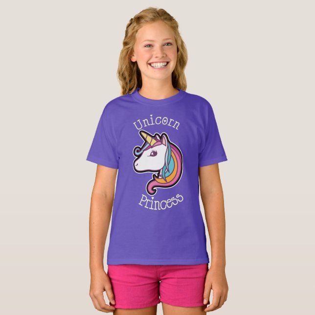 Unicorn Princess T-Shirt (Front Full)