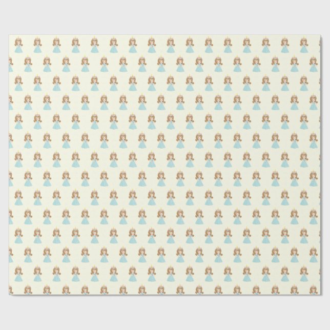 Unicorn Princess Wrapping Paper (Flat)