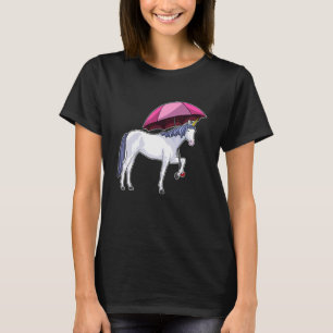 Unicorn Rain Umbrella T-Shirt
