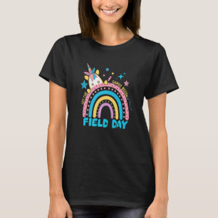 Unicorn Rainbow Let The Games Begin Field Day 2022 T-Shirt
