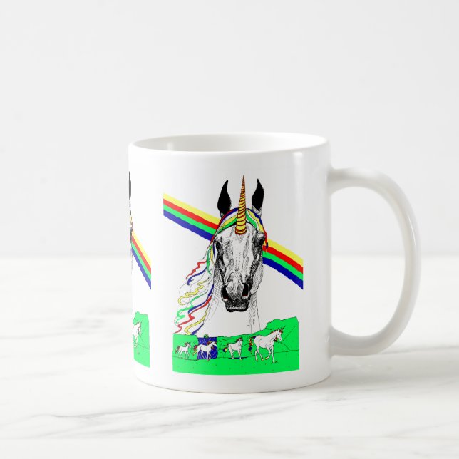 Unicorn Rainbow mug (Right)