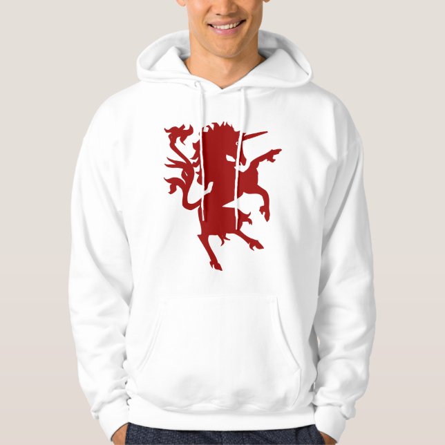 Unicorn Rampant Hoodie (Front)