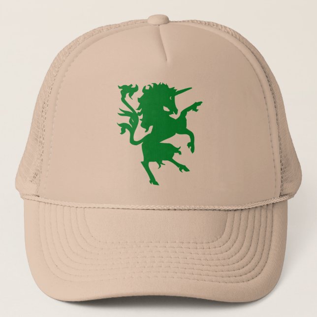 Unicorn Rampant Trucker Hat (Front)