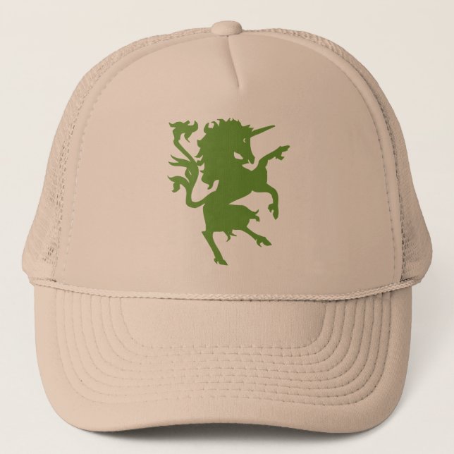 Unicorn Rampant Trucker Hat (Front)