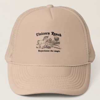 Unicorn Ranch Experience the Magic Trucker Hat