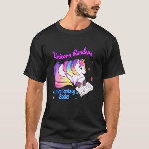 Unicorn Readers Love Fantasy Books  2 T-Shirt