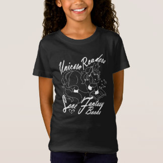 Unicorn Readers Love...White Logo Tee
