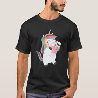 Unicorn Reading Book How To Believe in Yourself T-Shirt
