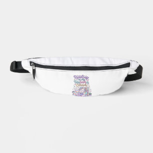 Unicorn Reading in My Unicorn Corner Cute Pastel T Bum Bags