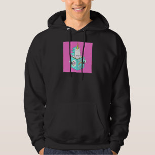 Unicorn Reading Magic Tricks Book  Cute Humour Pin Hoodie